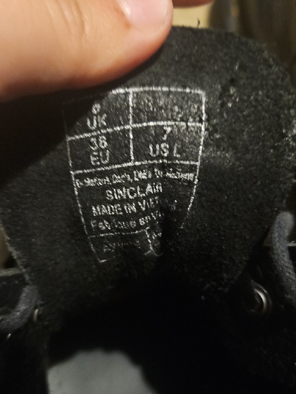 Dr. Martens Black Leather Sinclair Platforms - Picture 10 of 16